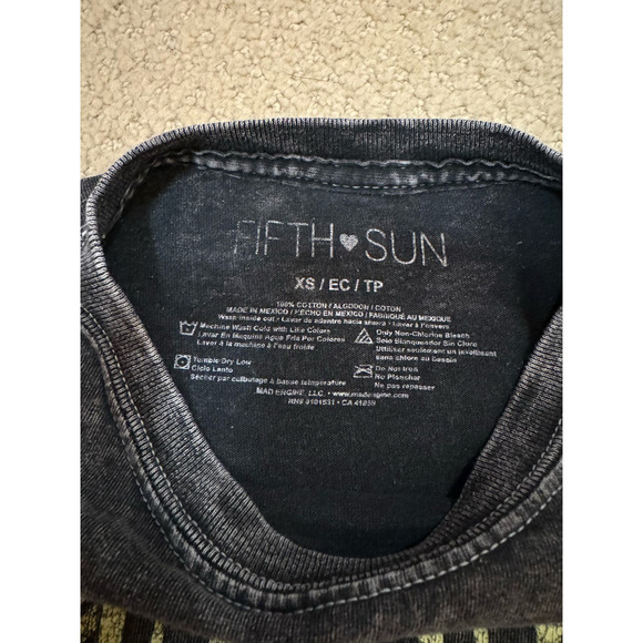 Fifth Sun Wild and Free Festival Crop Top - Picture 5 of 5